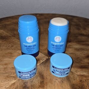 Megababe Geo Deo 2-Pack - 1 New/1 Opened But Never Used
